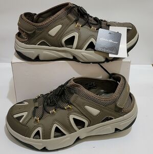 Eddie Bauer Men's Bungee Lace Laketrail‎ Breathable Water Shoe Sandals